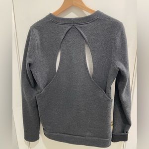 Lululemon cutout sweatshirt size 8
